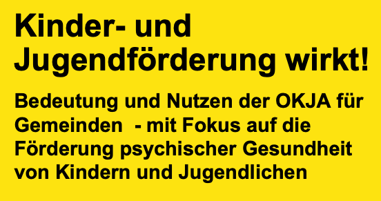 Gemeindeforum Kinder- und Jugendförderung wirkt!